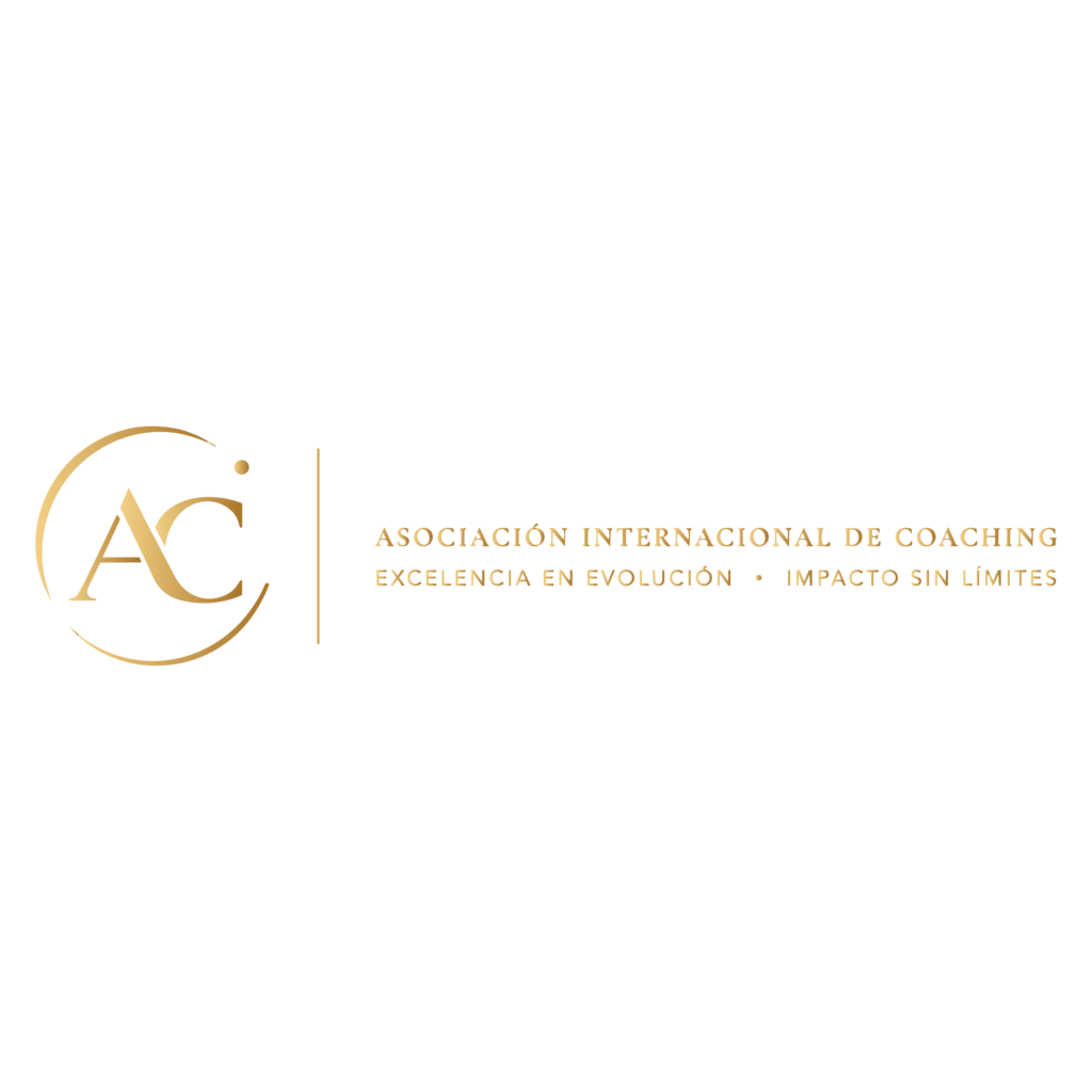 logo academia internacional de coaching dorado png